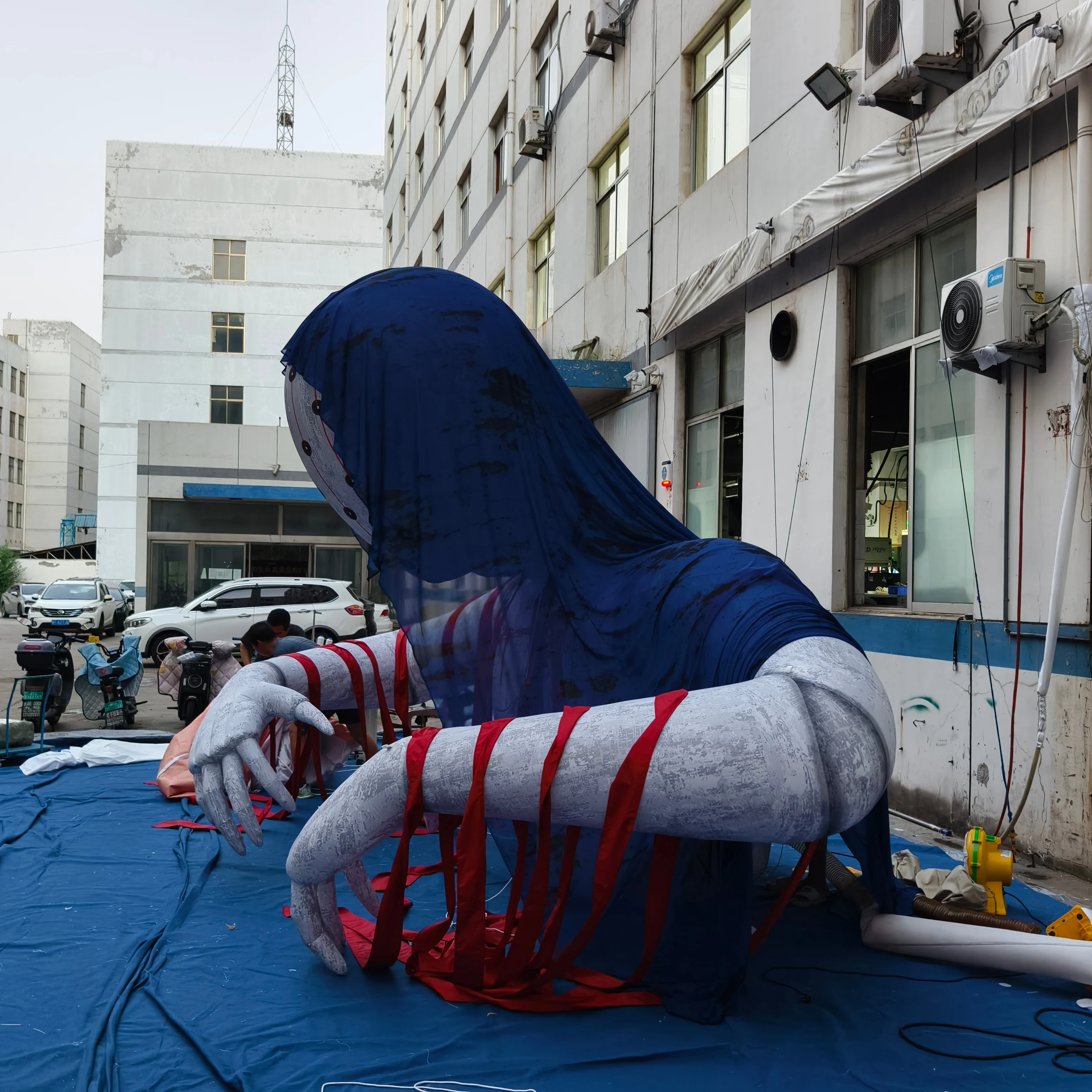 Professional Large Inflatable Horror Ghost Prop, Premium Advertising Inflatable for Commercial Exhibition & Promotion