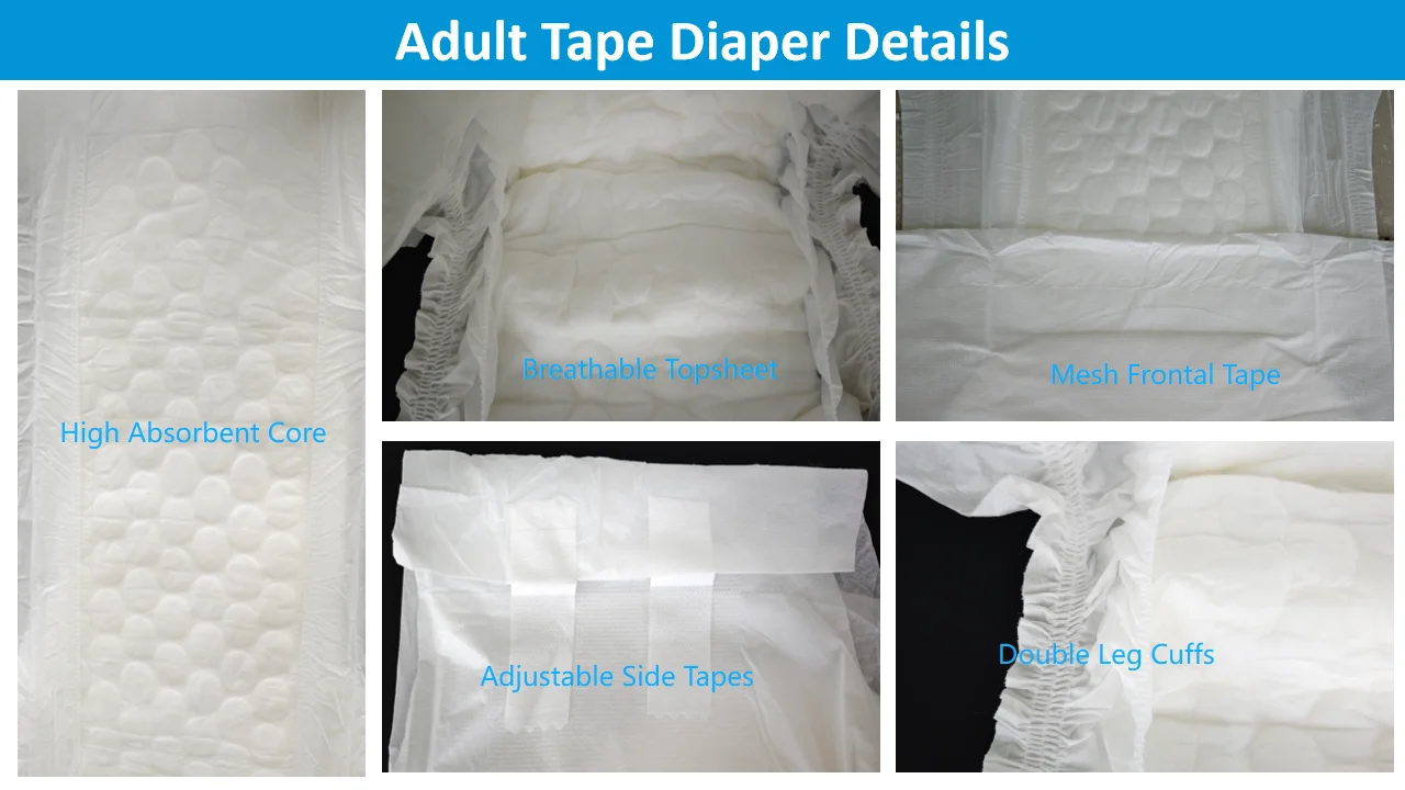 Latin American Overnight Adult Diapers Details