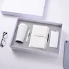 White cup+pen+notebook+power bank 4pcs set