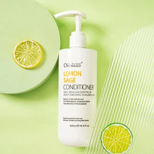 OEM Private Label Hair Care Nourish Hair and Smooth Frizz Lemon Sage Conditioner