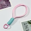 Noeud Bleu Corde Rose Clair