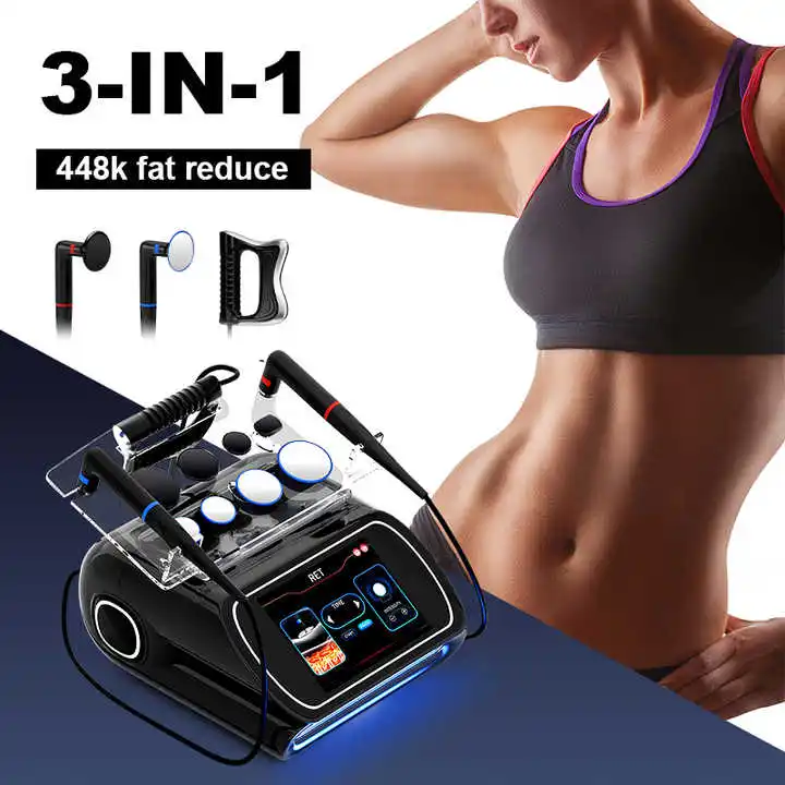 Professional 448KHZ Skin Tightening Portable Fat Burning Massage Body Slimming Shaping Machine Wrinkle Removal Machine