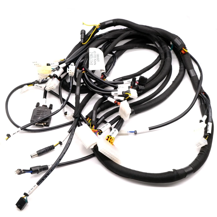 Custom-made Medical Smart Home Equipment Cable 24P Connector Complete Cable Assembly PTFE PVC Insulation Electronic Wire Harness