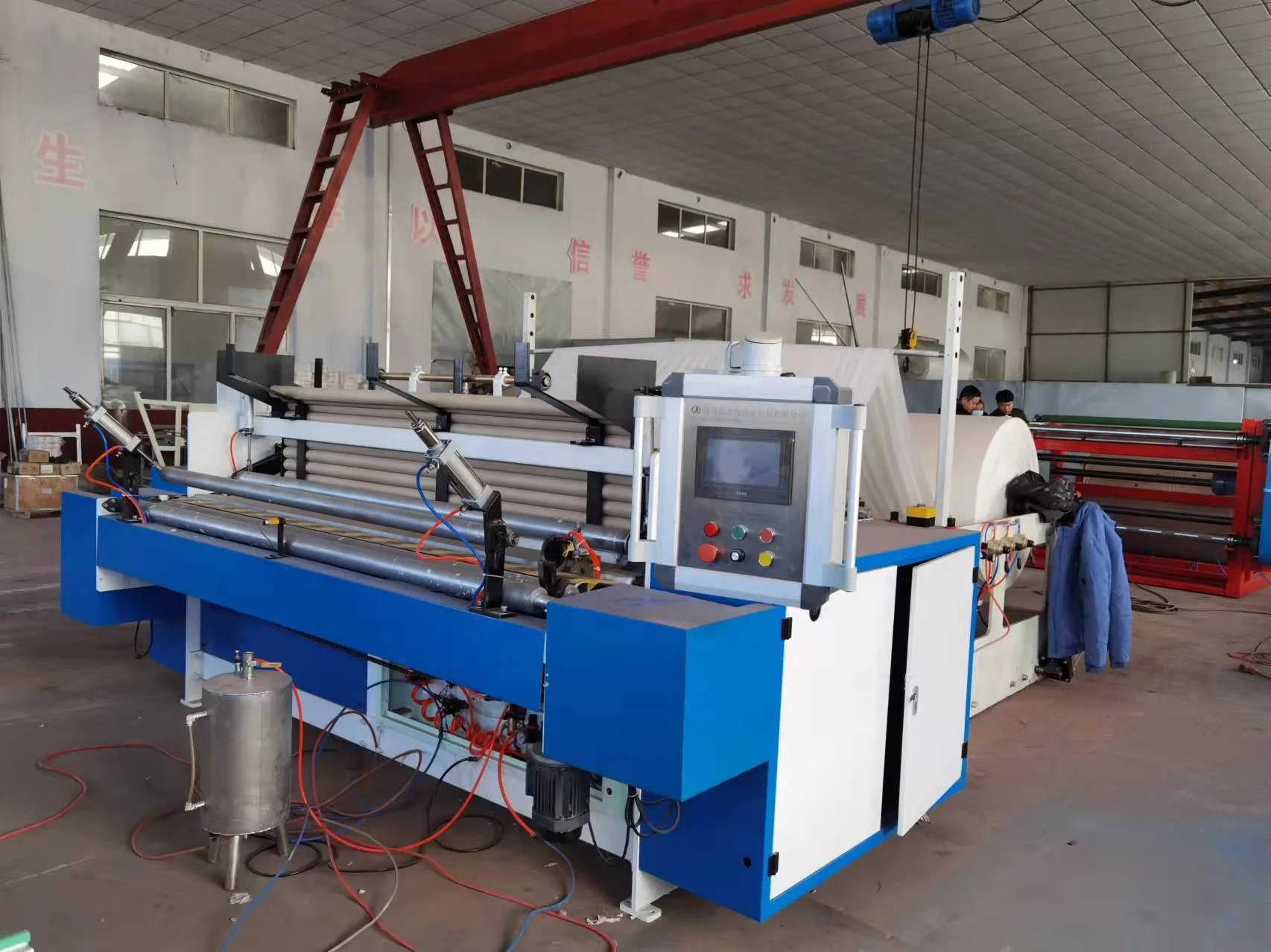 Automatic Toilet Paper Machine Maker Tissue Paper Machine Making Maxy Roll
