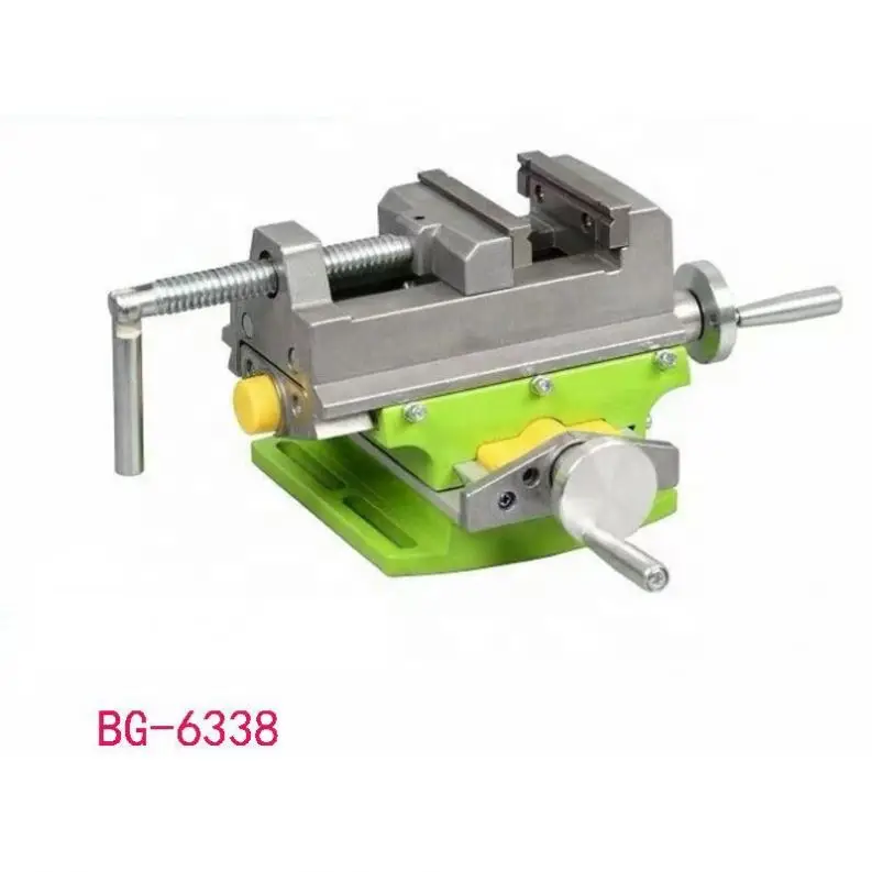 Heavy Duty Precision Cross-nose Pliers Bench Drilling Machine Cross Slide Vise Vice Table Compound Worktable Bracket for Milling
