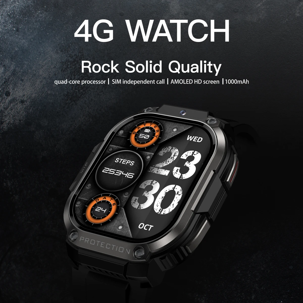 DM63 Android 4G Smart Watch Smartwatch Mobile Phone Reloj Inteligente Sim Card Wifi ultra SmartWatch