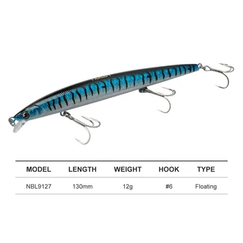 CHEERY Artificial Sea Flathead Snook Stripped Bass Mulloway Saltwater Inshore Fishing Lures – Lure – view 3