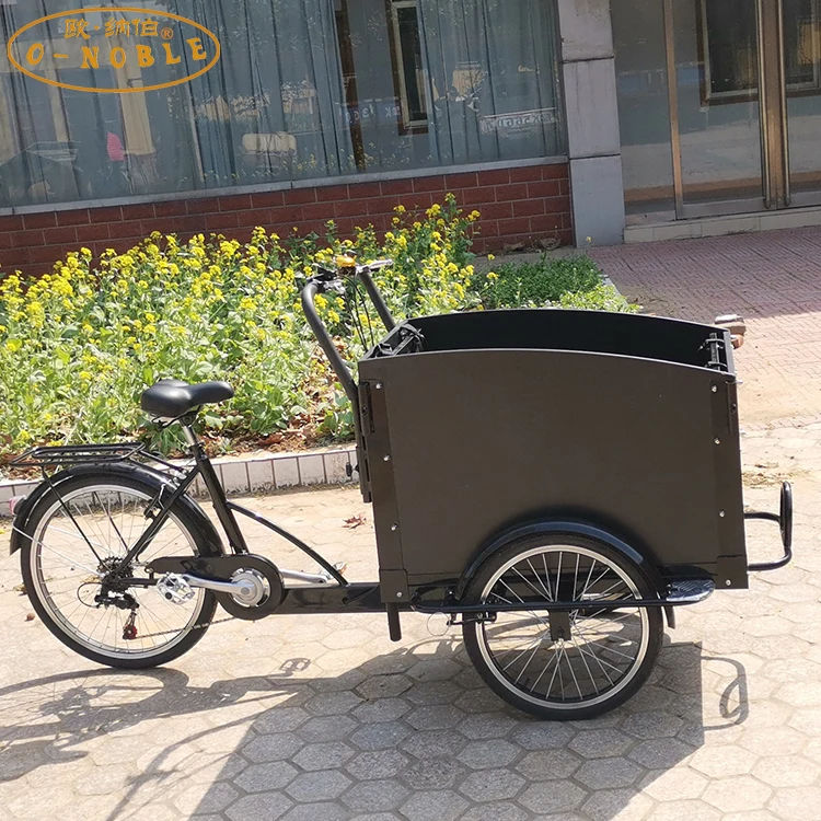 O-NOBLE ダッチトライク 電動三輪車 子供やペットを運ぶ荷物用バイク