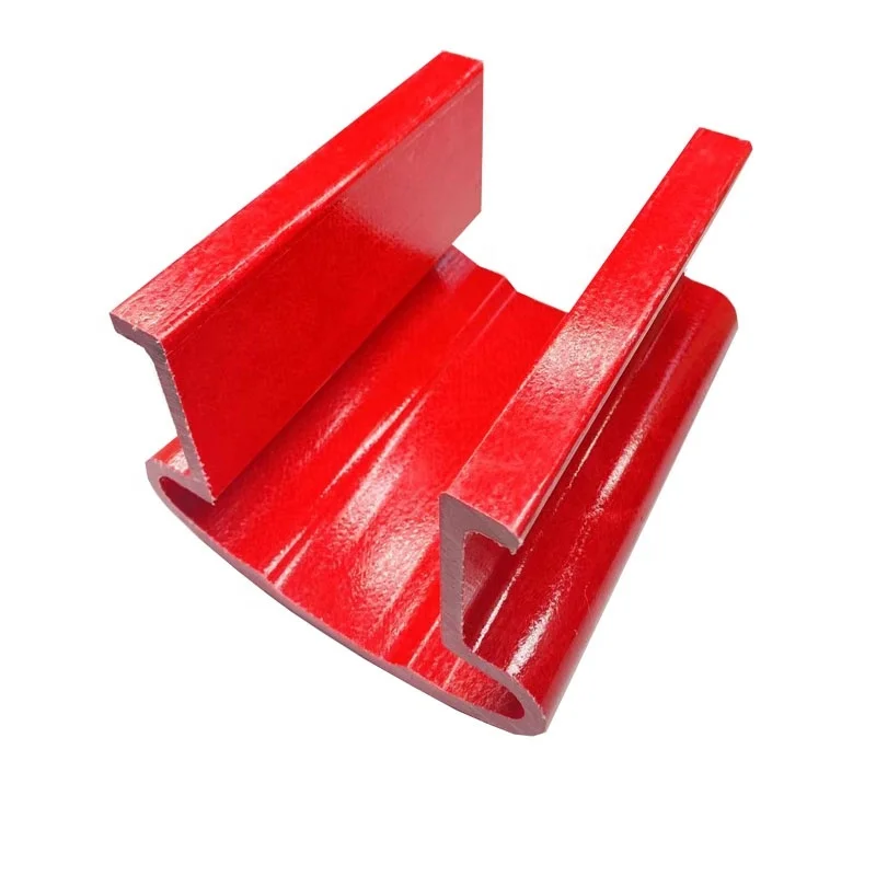 product customized size frp c shape channel pultruded fiberglass for engineering building support beams-2