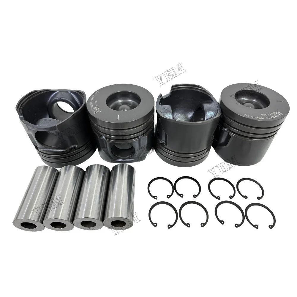 For Yuchai YC4D130 Piston Kit Engine Parts Best Quality