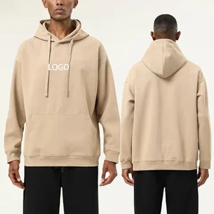 High Quality Oversized Drop Shoulder Hoodie Heavy Weight Men's Hoodie Sweatshirt