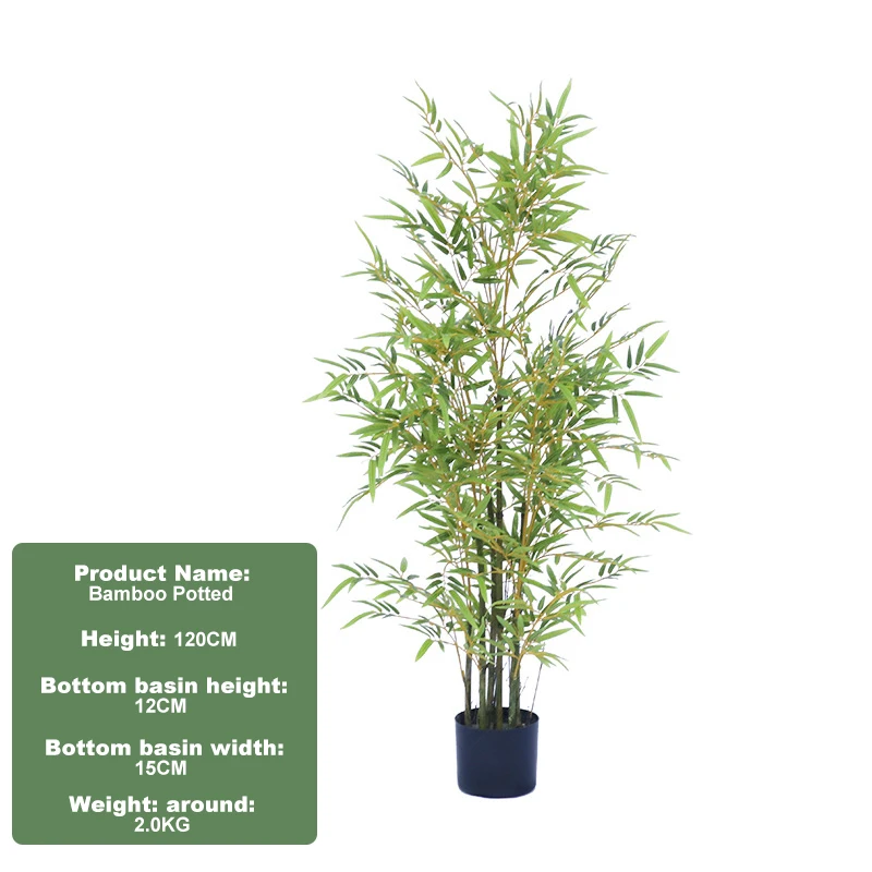 High Quality Artificial Bamboo Plants Home Hall Hotel Decoration 0.9m 1