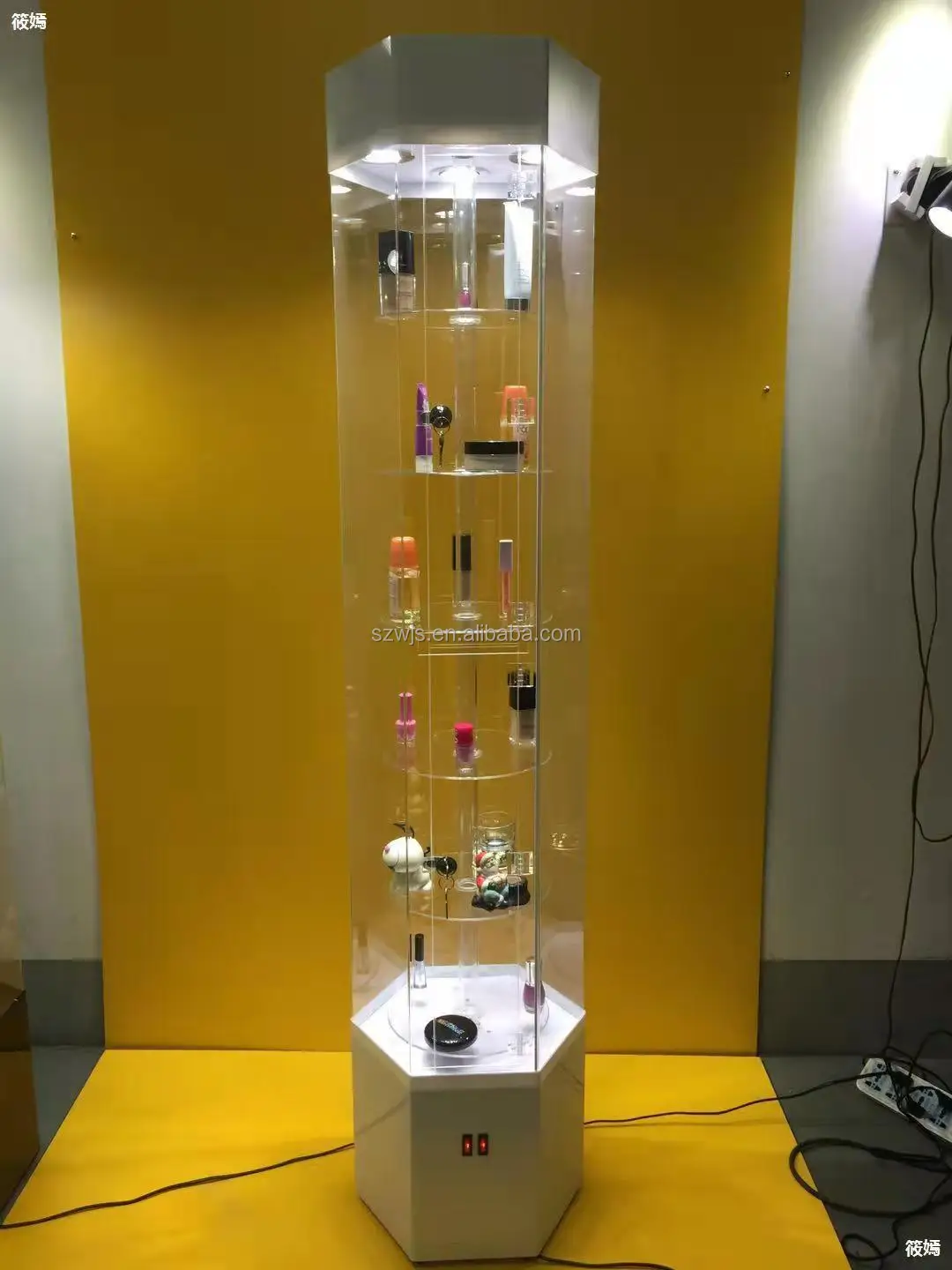 Sunglasses Display Stand Showcase With Led Light Acrylic