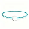 Cordoncino Argento + Turchese