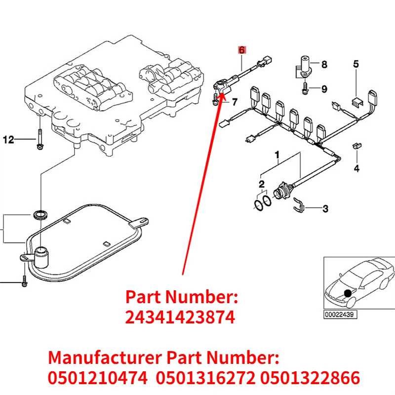 Source Original 501322866 24341423874 Automatic Transmission Speed  