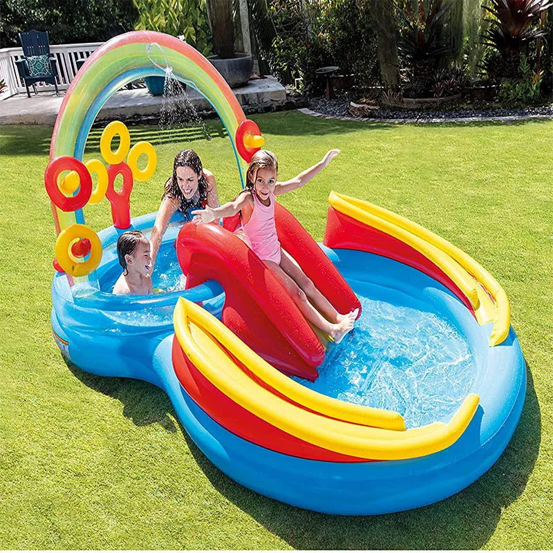 intex pool slide