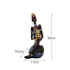 Blue coat with hat vase rrw051