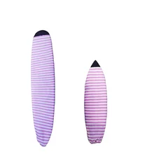 Pay Attention To Details 6'4" Soft Polyester Terry Cloth fabric comfortable Surfboard Sock 7'8" Customized