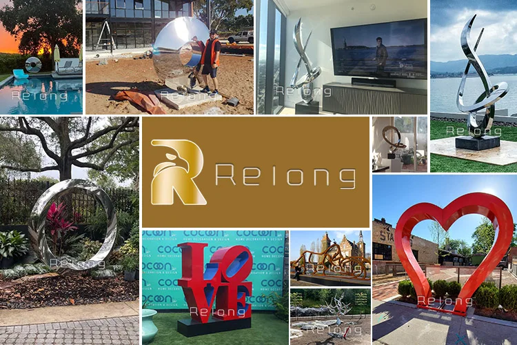 Outdoor Ornaments - Customized Scrap Metal Sculptures