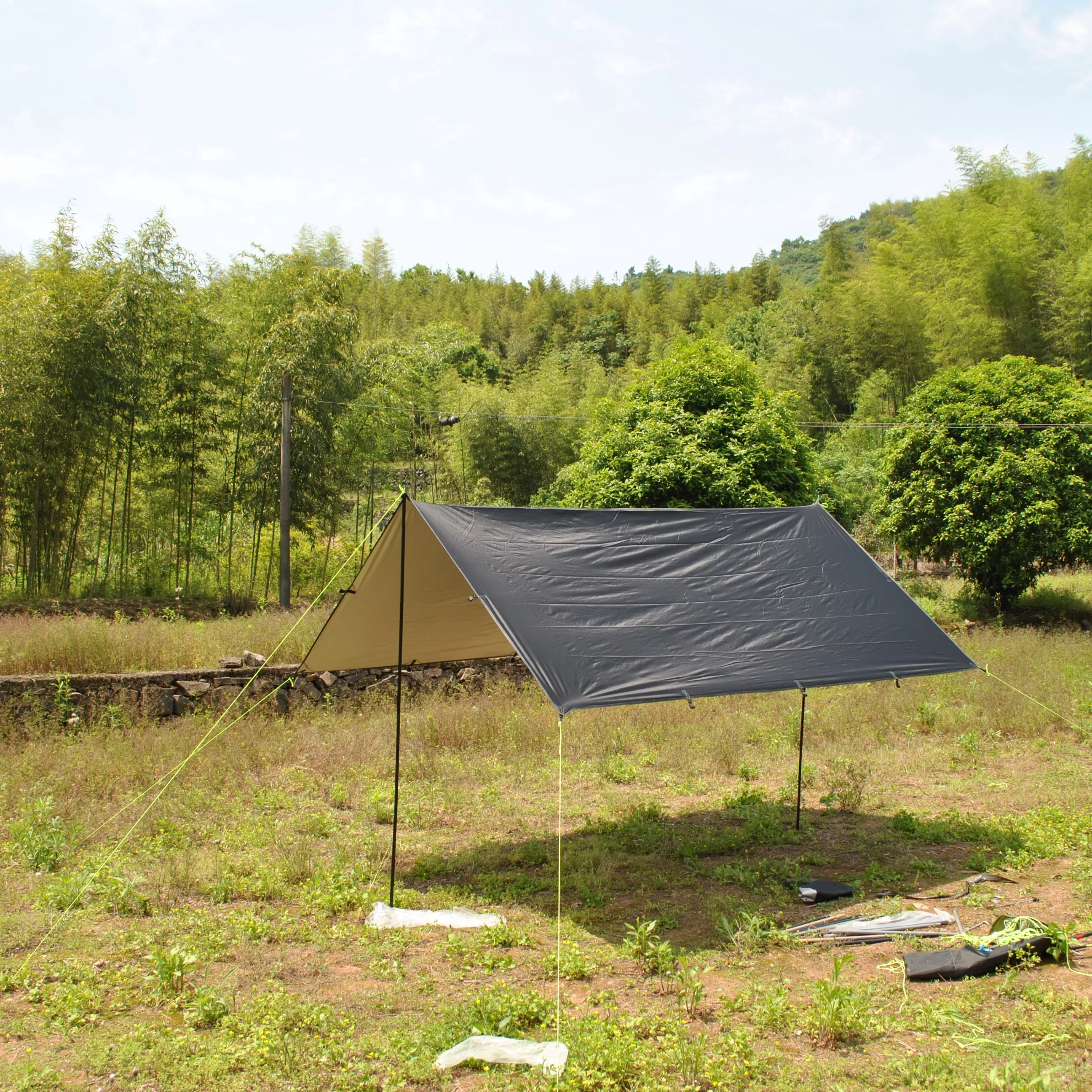 Waterproof Hexagon Hammock Rain Fly Ultralight Tent Tarp