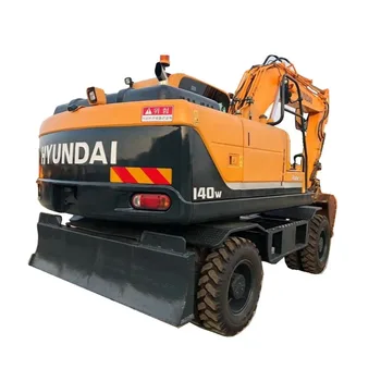 Used Hyundai 140W 210w 210-9w wheeled Excavator used R225 R335 with spare parts for hot sale in shanghai