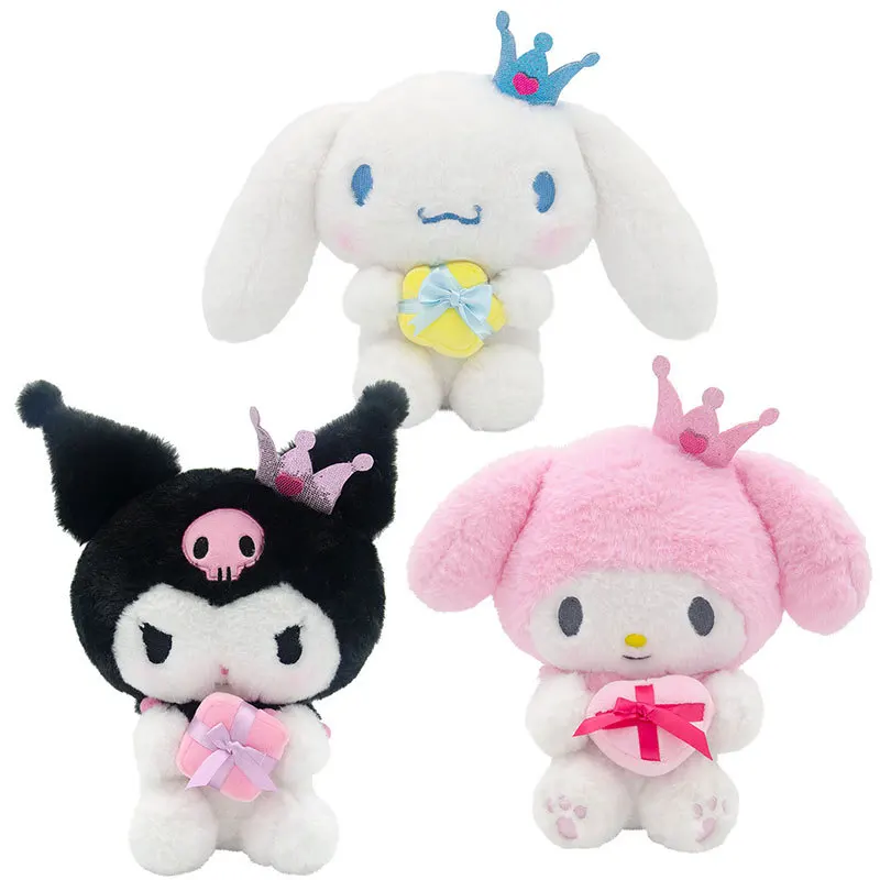 Sanrio Kuromi Ear Dog Melody Doll Plush Toy Yugui Cute Doll Pillow ...
