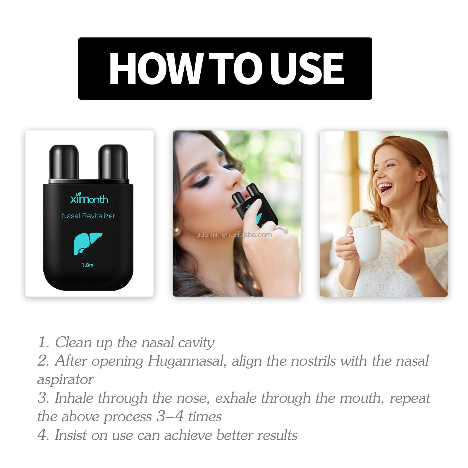 Herbal Liver Cleansing Nasal Inhaler - Quick Natural Relief