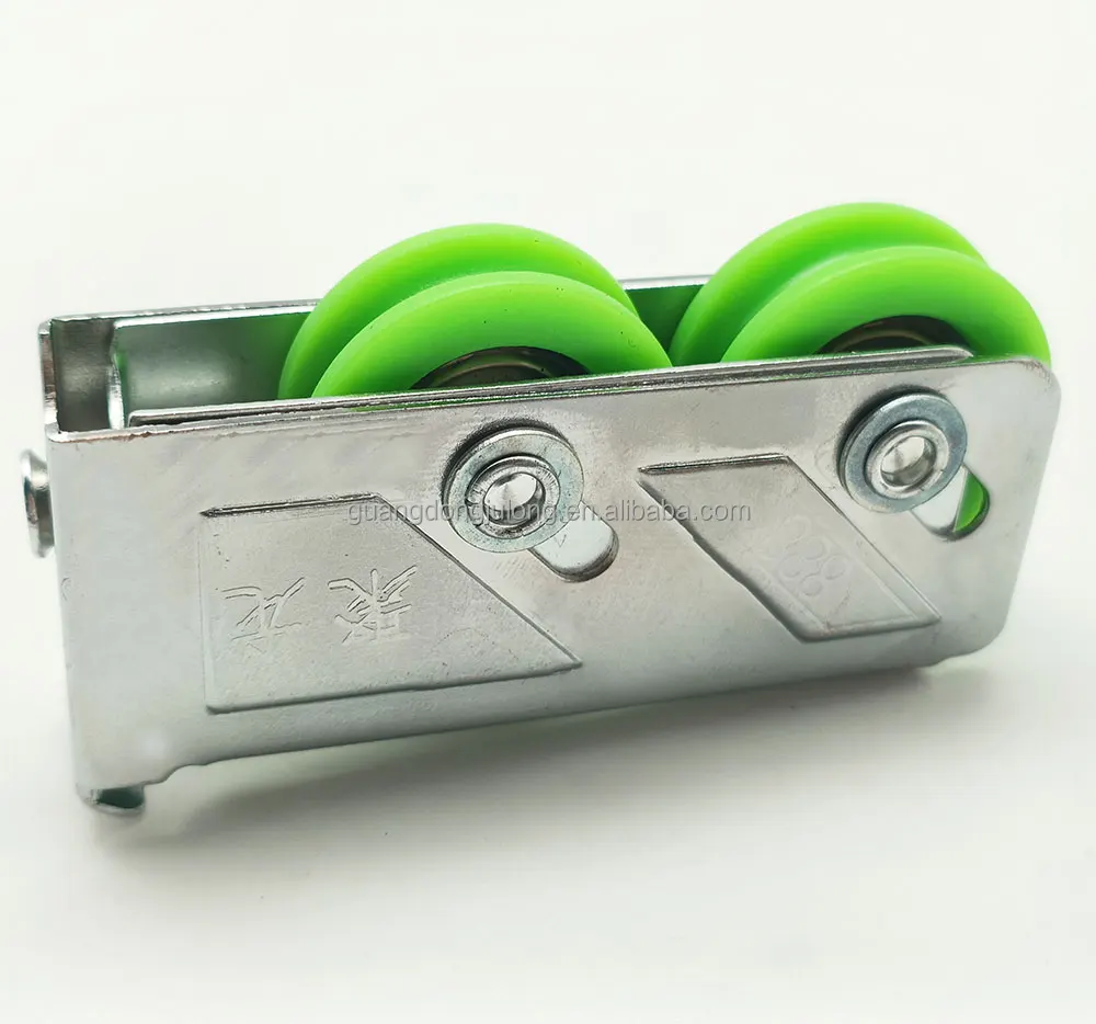 Wholesale Adjustable UPVC Plastic Sliding Door Roller with 2 Years Warranty for Windows and Doors