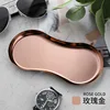 Vassoio a forma di occhiali - oro rosa