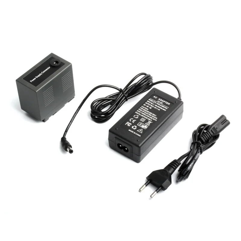 D54S Dummy Battery + AC-E6 Power Adapter for CGA-D54 AG-DVC180A AG-DVC30 AG-DVC80 VW-VBD5 CGP-D54S CGR-D54S Cameras