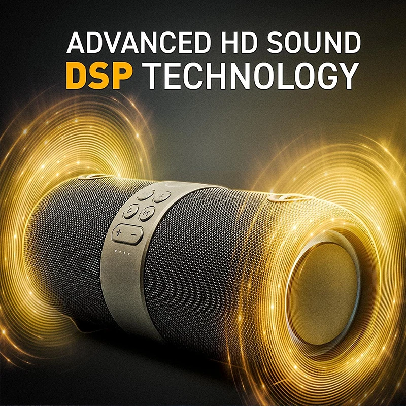 Smart Waterproof Bluetooth Speaker Active Bluetooth Speaker Outdoor