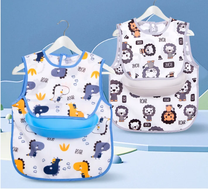 baby Detachable Bibs Anti-dirty waterproof factory