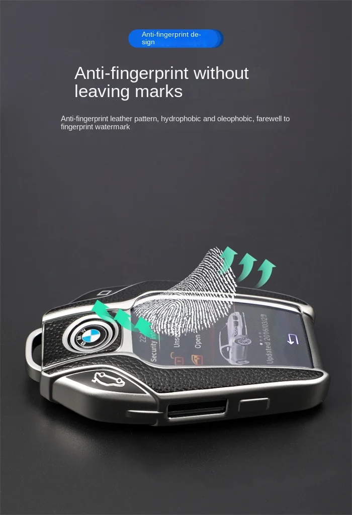 Car Remote Key Accessories Shell Fob Cover Protective TPU Car Key  Case  FIt For BMW 740Li 730 530L  X6  7 Series X7 X3 Cover 2
