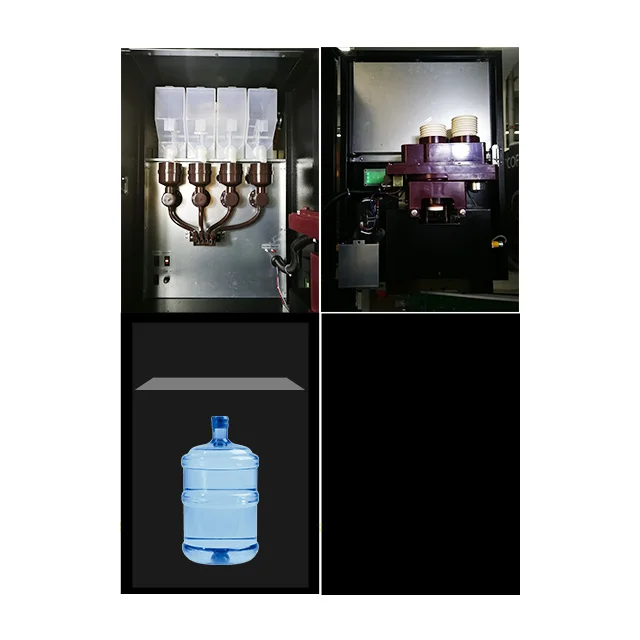 Coffee/Coffe/Cafe Vending Machine Professional Instant Coffee Vending Machine for Sale Maquina Expendedora