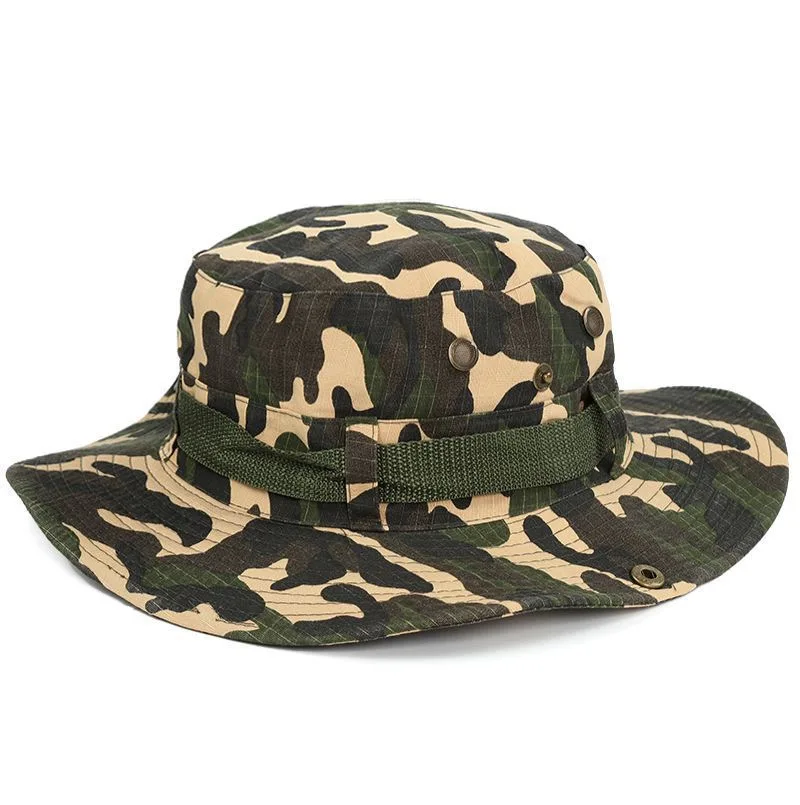 In Stock Summer Outdoor Boonie Safari Fishing Hiking Fisherman Cap