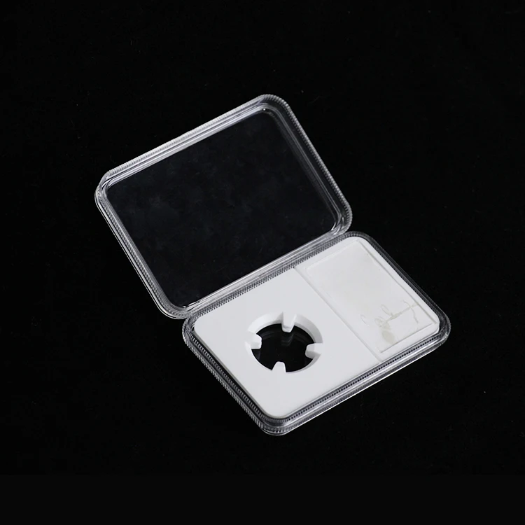 Acrylic Plastic Clear Commemorative Coins Slab Holders Silver Dollar