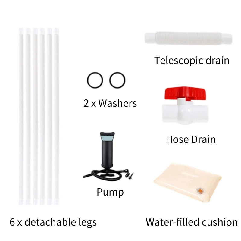 Portable Ice Bath Tub Pvc Plastic Luxury Foldable Bath Tub For Ice