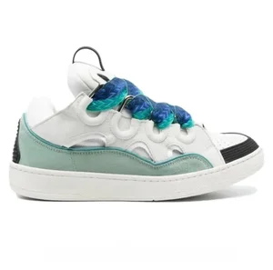 Designer Graffiti Thick-Soled Sports Shoes for Men Women Mesh Lining EVA Insole Outdoor Leisure Casual Summer Fashion Trend