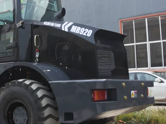 78hp Wheeled Diesel Wheel Mini-Loader Payloaders in Hot Sales
