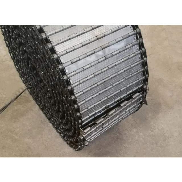 Stainless Steel Chain Conveyor Belt Transporting Food and Beverage for Food Processing Machinery Parts 3