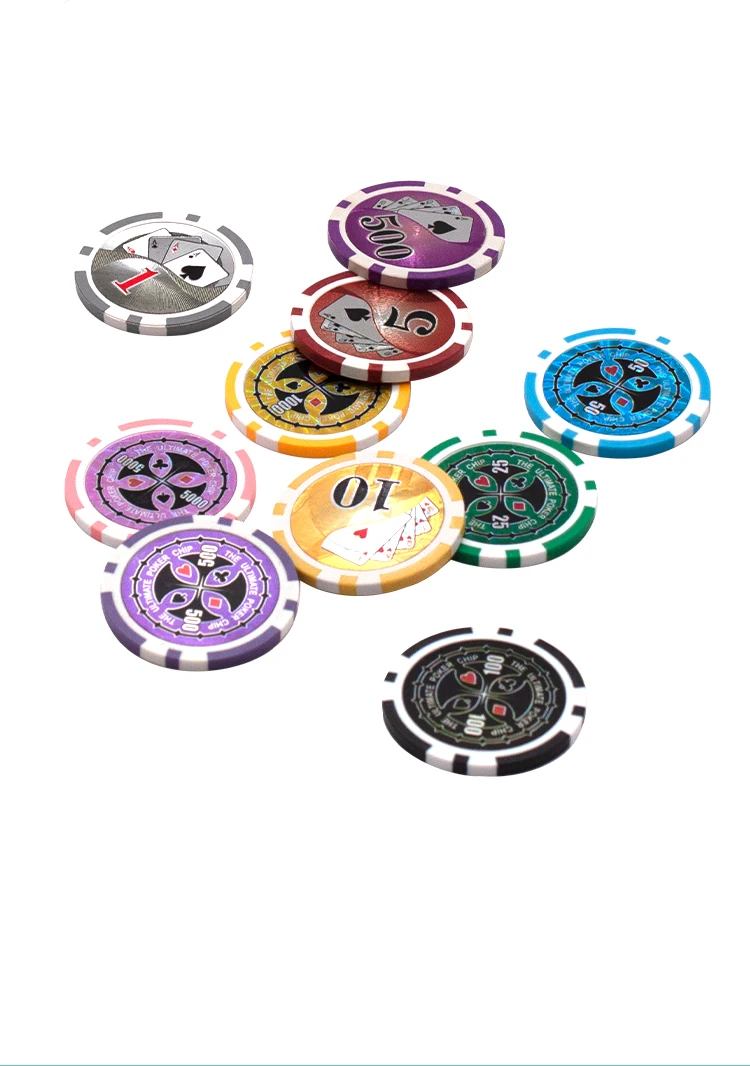 Factory High Quality Custom Cheap Blanks Ceramic Clay Poker Chips Set