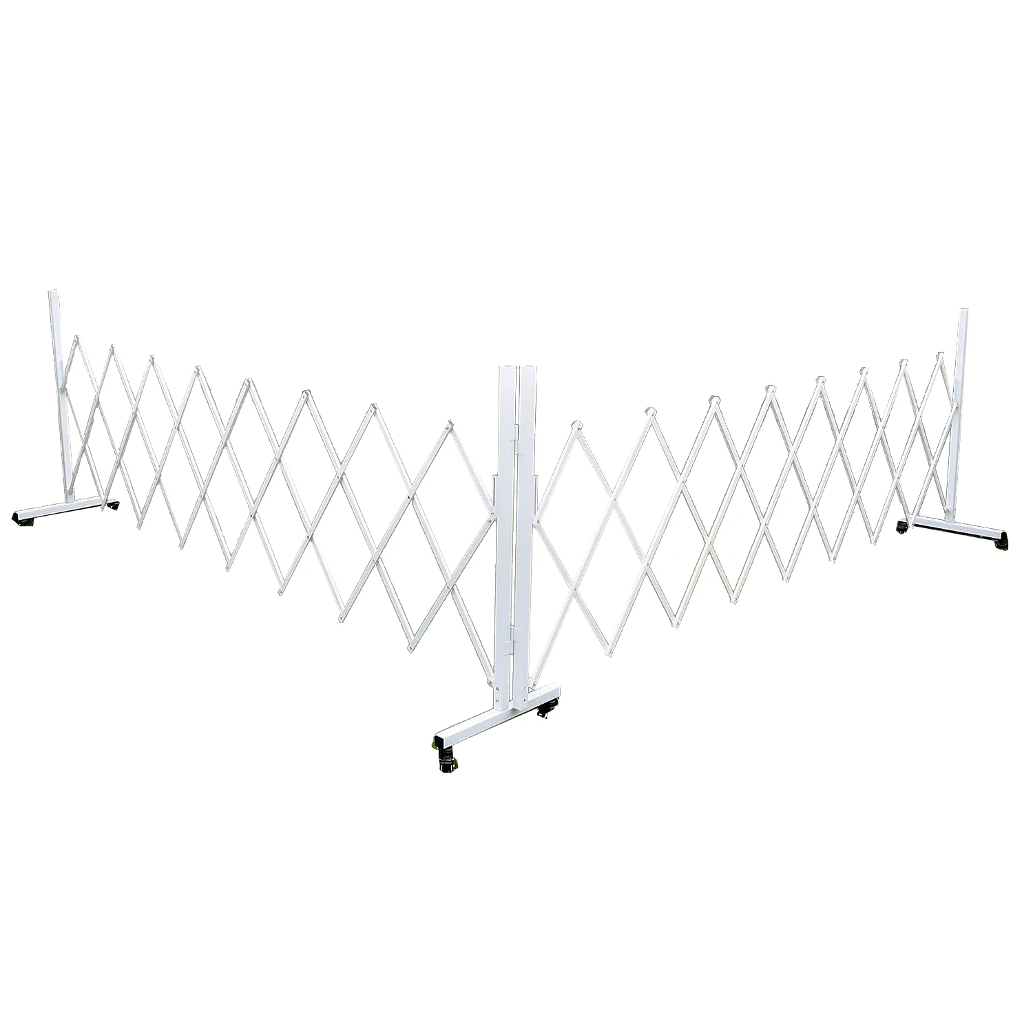 Expandable Security Metal Accordion Gate Outdoor Folding Road Safety