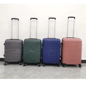 2026 NEW DESIGN 12PCS SEMI FINISHED PP LUGGAGE OEM ODM SIMPLE ASSEMBLE HIGH QUALITY