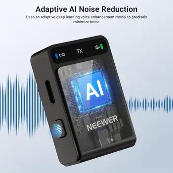 NEEWER CM36 Wireless Lavalier Microphone detail image