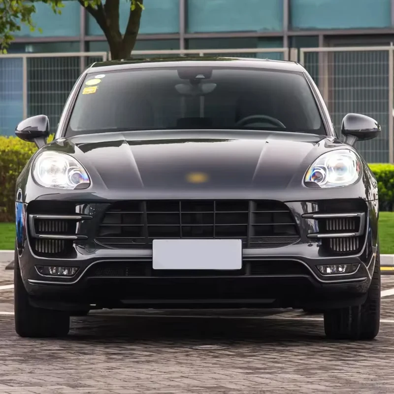 Front Bumper Bodykit Carton Box Car Grille New Condition Upgrade for Porsche Macan 2014-2017 Turbo-style