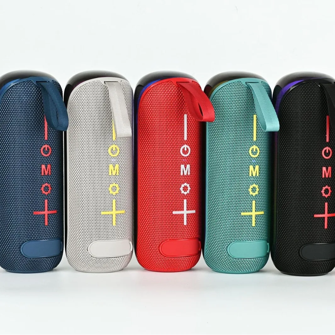 Tg-384 Mini Portable Bluetooth Speaker With Led Lights & Deep Bass