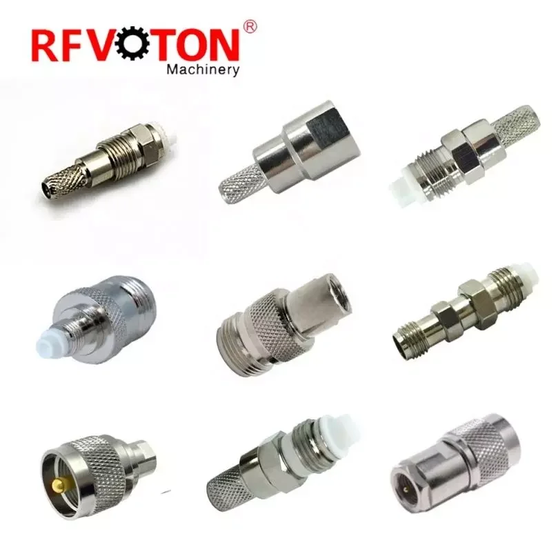 Factory supply Customizable RF connector,RF coaxial cables,SMA/SMB/SMC/MCX/MMCX/IPEX/TNC [Amphenol same type] manufacture
