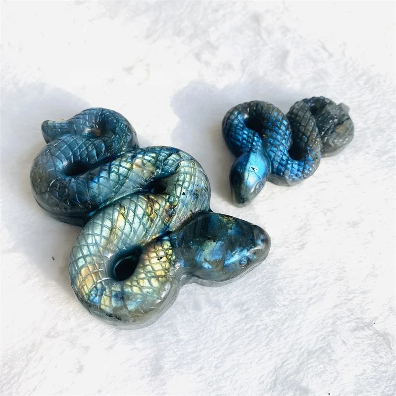 【ラブラドライト】 スネイク シェイプ　B　LABRADORITE SNAKE 61iHh4bOtTL._AC_UF894,