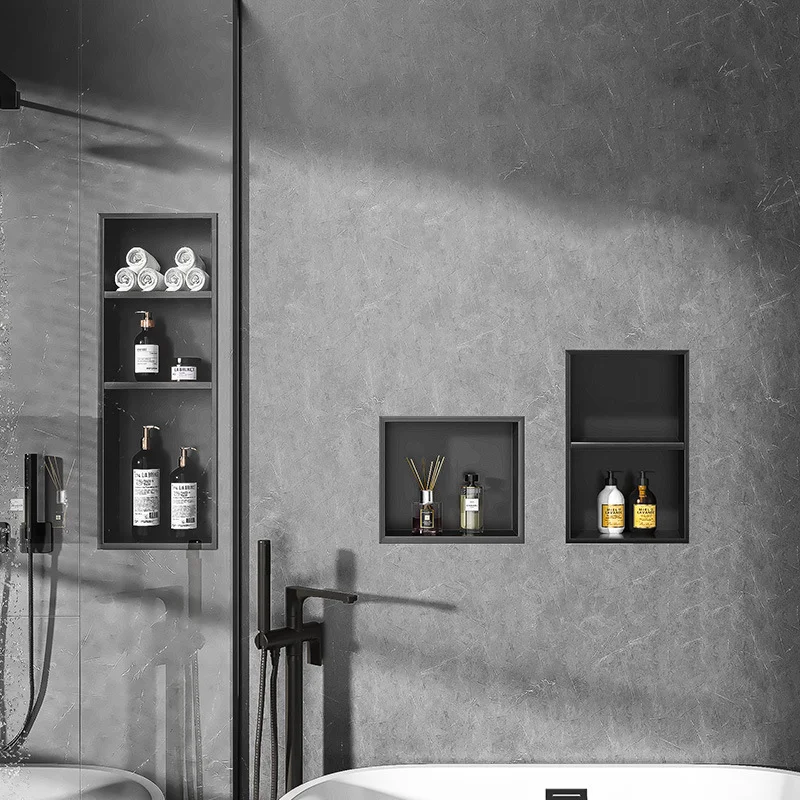 Shower Niche Stainless Steel Shower Wall Niches Recessed Niche Shower ...