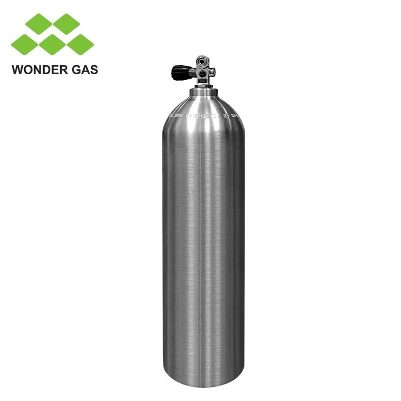 S80 3000psi Diving Cylinder Scuba Tank Diving Oxygen Cylinder 11.1l